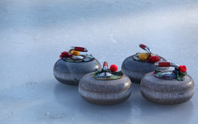 curling kameny